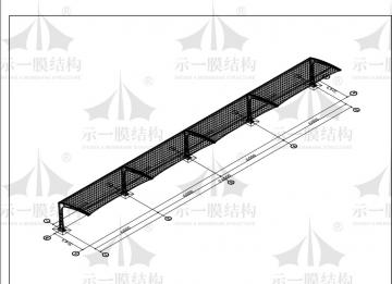上海示一膜結(jié)構(gòu)公司能直接設(shè)計(jì)膜結(jié)構(gòu)工程圖紙嗎？